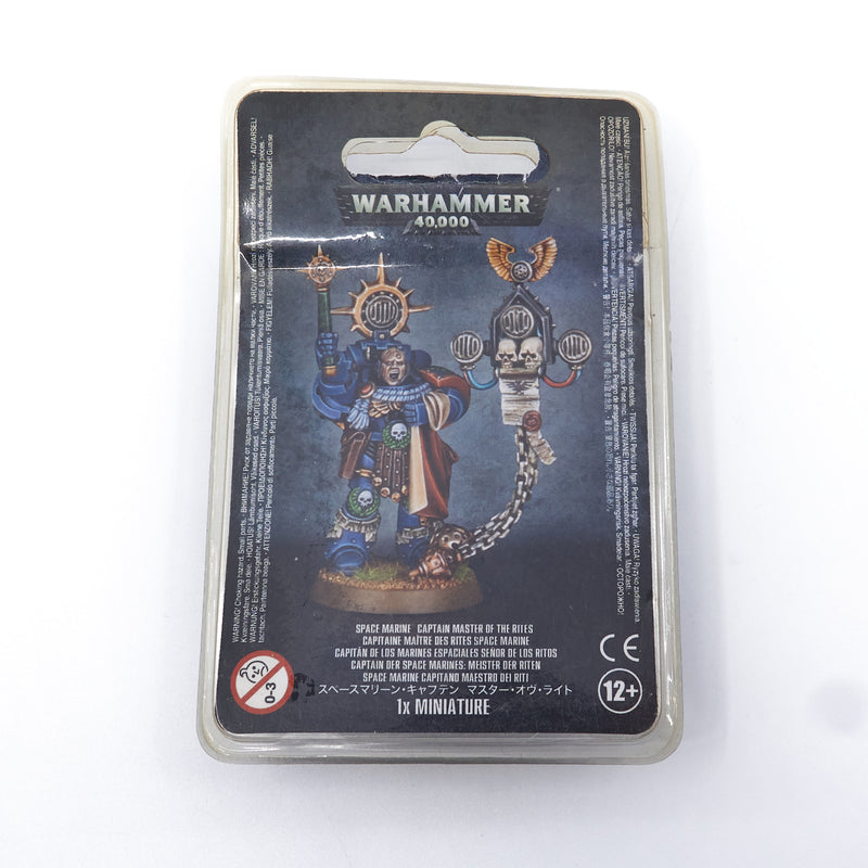 Space Marines - Captain Master of the Rites (Resin) - New
