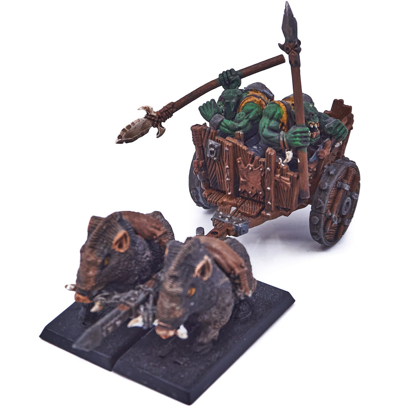 Orcs & Goblins - Orc Boar Chariot (04621) - Used