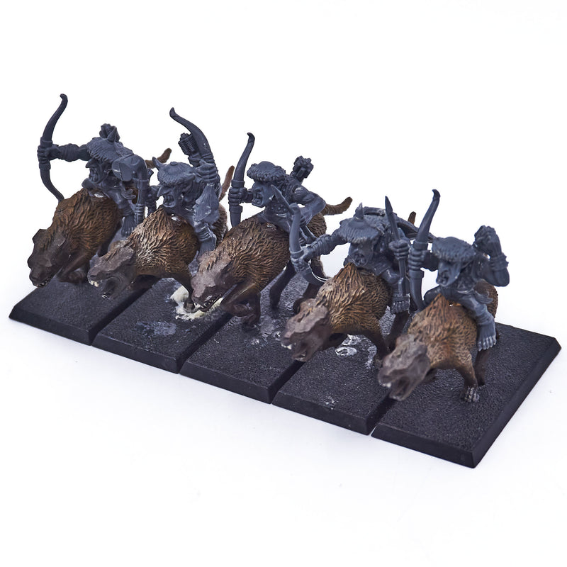 Orcs & Goblins - Goblin Wolf Riders (Converted) (04652) - Used