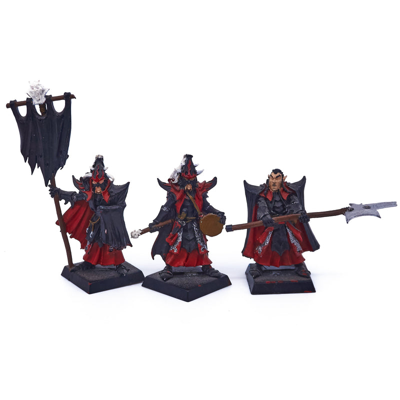 Dark Elves - Black Guard Command (Metal) (05296) - Used