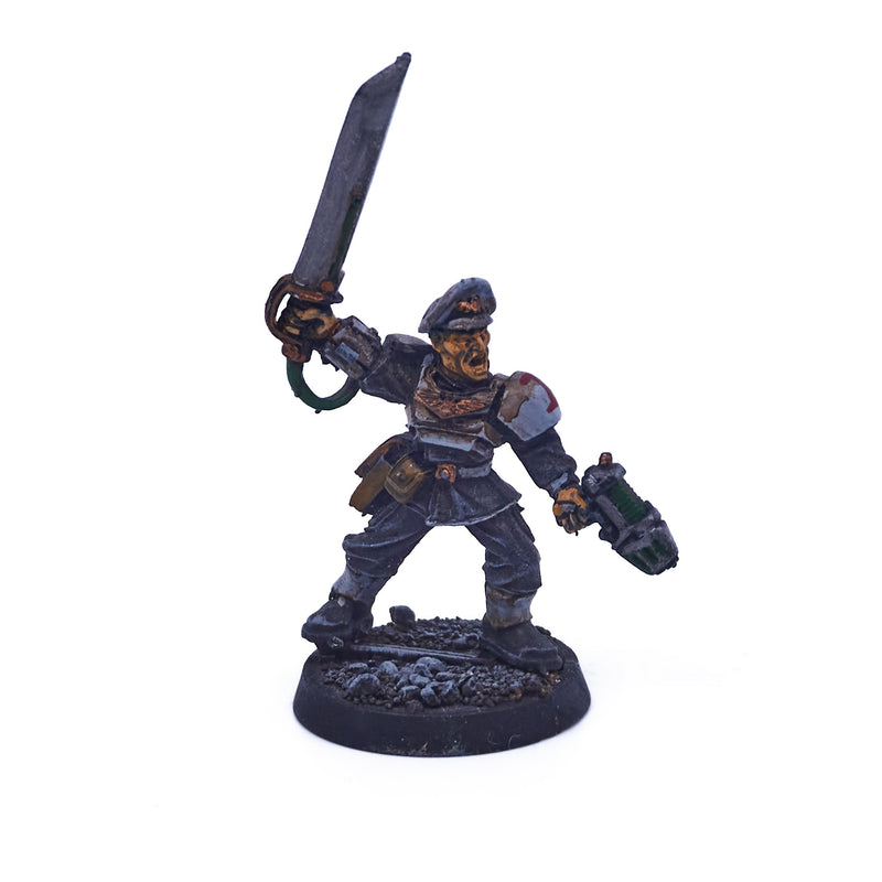 Astra Militarum - Cadian Commander with Power Sword (Metal) (05657) - Used