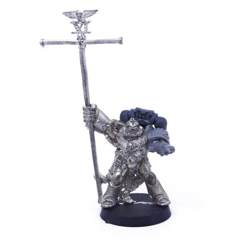 Grey Knights - Standard Bearer (Converted) (Metal) (05844) - Used