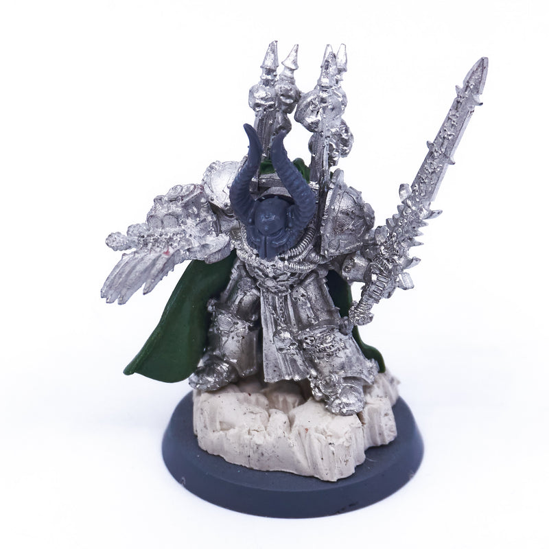 Chaos Space Marines - Abaddon the Despoiler (Converted) (Metal) (06078) - Used