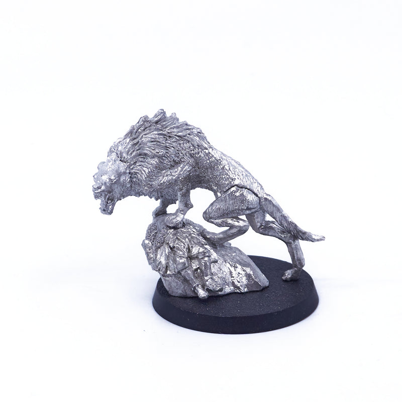 Middle-Earth - Wild Warg Chieftain (Metal) (06174) - Used