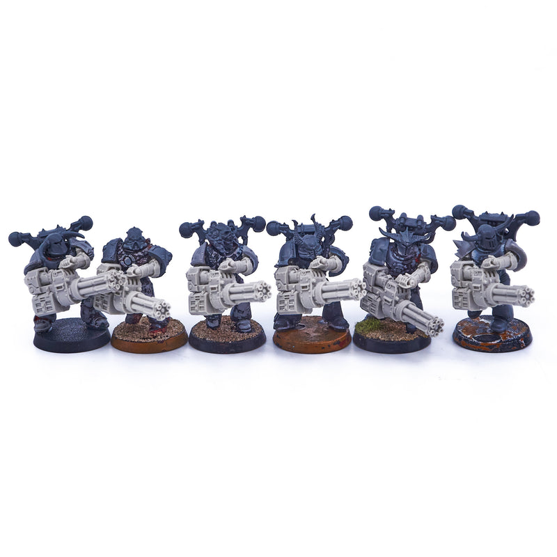 Chaos Space Marines - Converted Havocs (06232) - Used