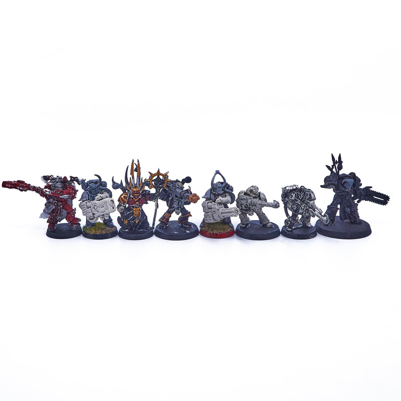 Chaos Space Marines - Chaos Space Marine Lot (06234) - Used