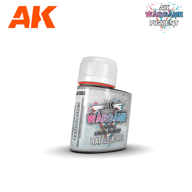 AK Wargame Enamel Pigments: Battle Ashes (AK1202)