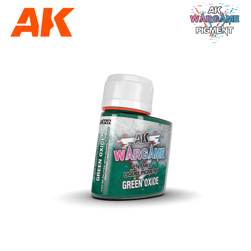 AK Wargame Enamel Pigments: Green Oxide (AK1212)