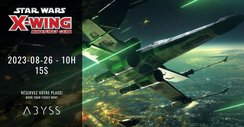 Star Wars: X-Wing Tournoi 2023-08-26