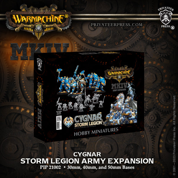 Cygnar Storm Legion Army Expansion (MK IV) - pip21002