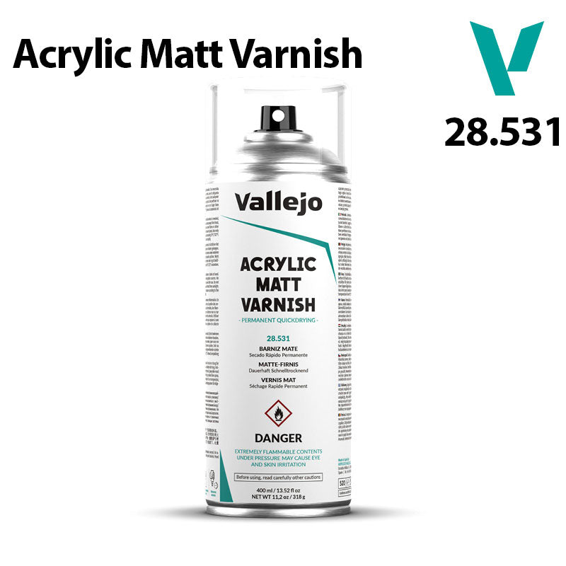 Vallejo Auxiliary - Acrylic Matt Varnish - Val28531