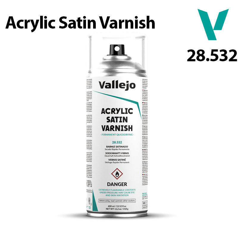 Vallejo Auxiliary - Acrylic Satin Varnish - Val28532