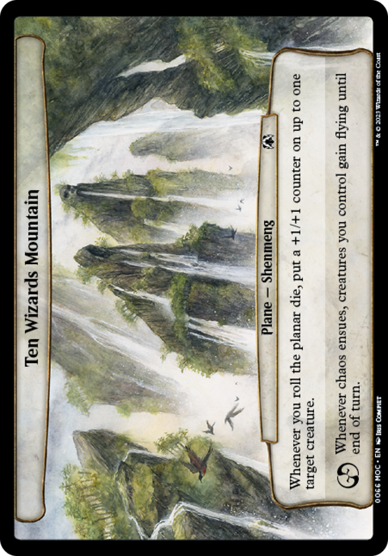 Ten Wizards Mountain [March of the Machine Commander]