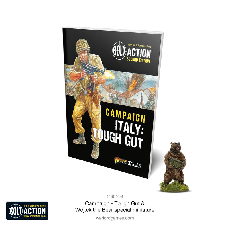 Bolt Action Campaign: Tough Gut With Wojtek The Bear Special Miniature ( 401010021 )