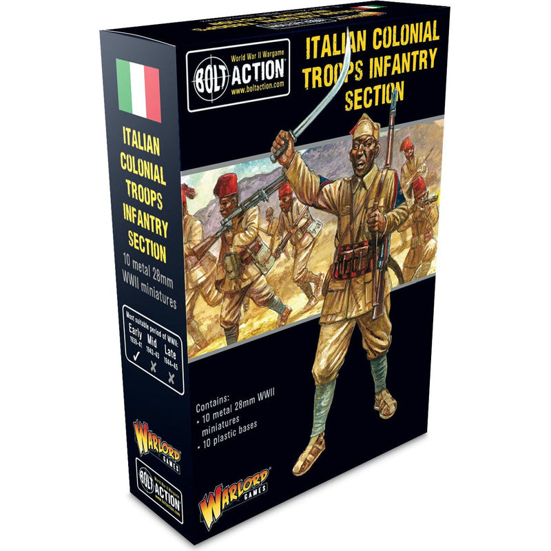 Bolt Action Italian Colonial Troops Infantry Section ( 402215803 )