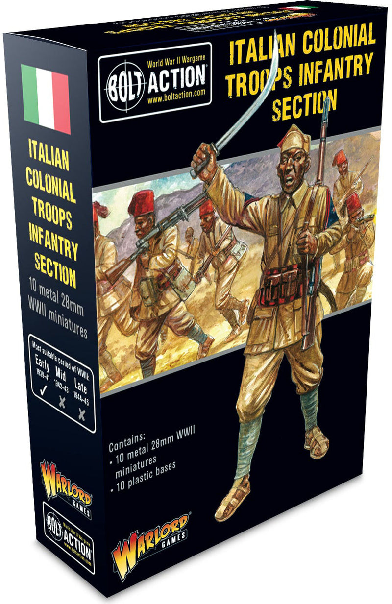Bolt Action Italian Colonial Troops Infantry Section ( 402215803 )