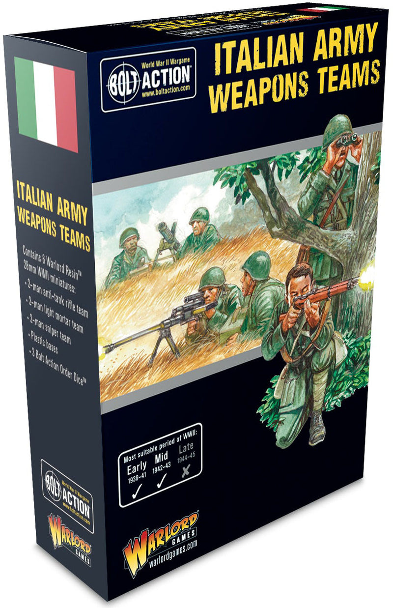 Bolt Action Italian Army Weapons Teams ( 402215811 )