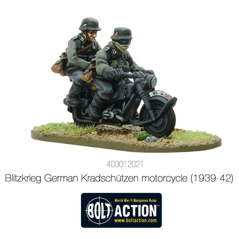 Blitzkrieg German Kradschützen Motorcycle (1939-1942) ( 403012021 )
