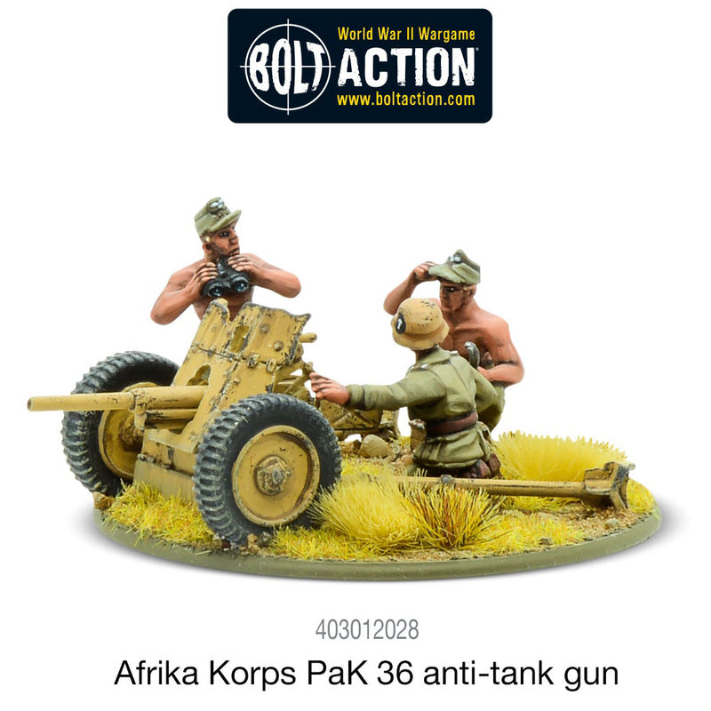 Afrika Korps Pak36 Light Anti-Tank Gun ( 403012028 )