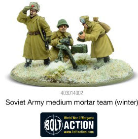 Soviet Army 82Mm Medium Mortar Team ( 403014002 )