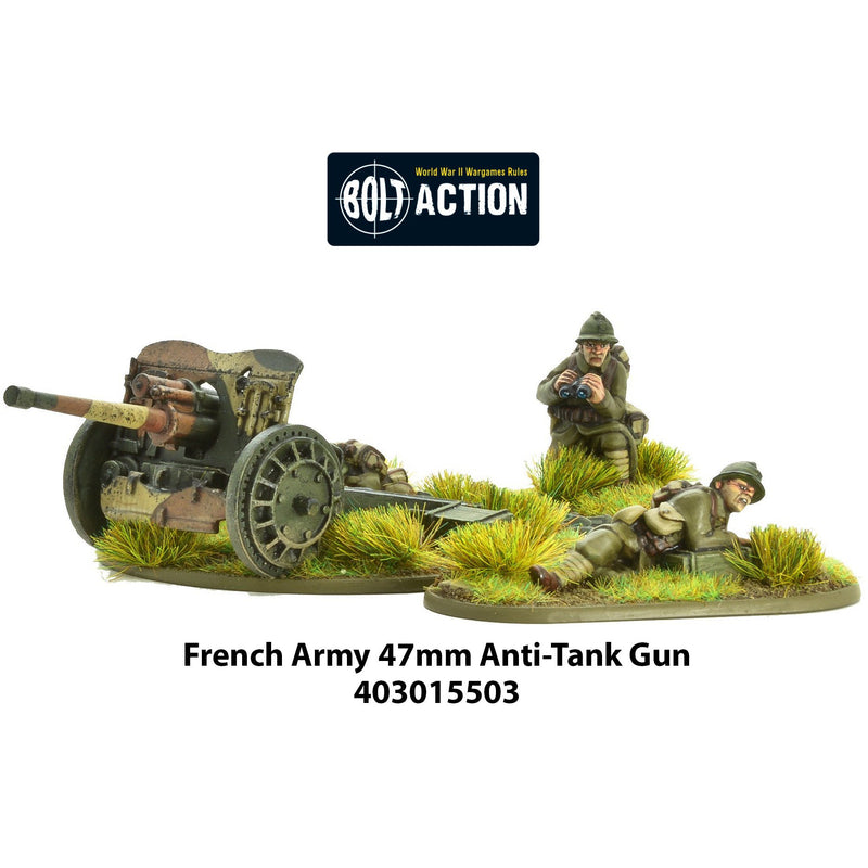 French Army 47Mm Light Anti-Tank Gun ( 403015503 )