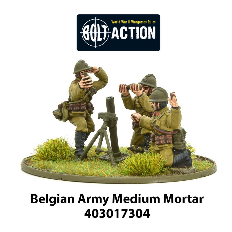 Belgian Army Medium Mortar ( 403017304 )
