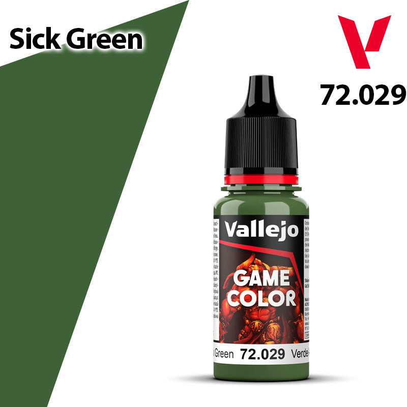 Vallejo Game Color - Sick Green - Val72029 (52)