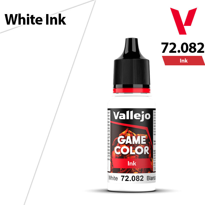 Vallejo Game Color - Ink White - Val72082 (109)
