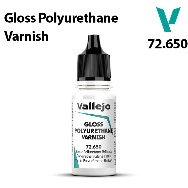 Vallejo Auxiliary - Gloss Polyurethane Varnish - Val72650 (130)