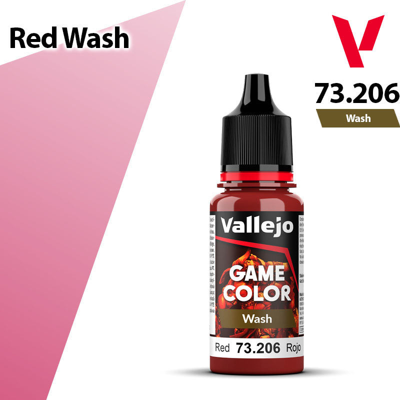 Vallejo Game Color - Wash Red - Val73206 (83)