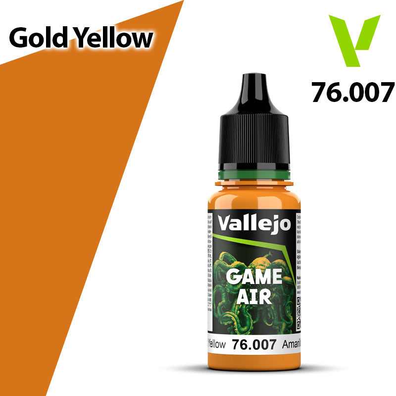 Vallejo Game Air - Gold Yellow - Val76007 (11)