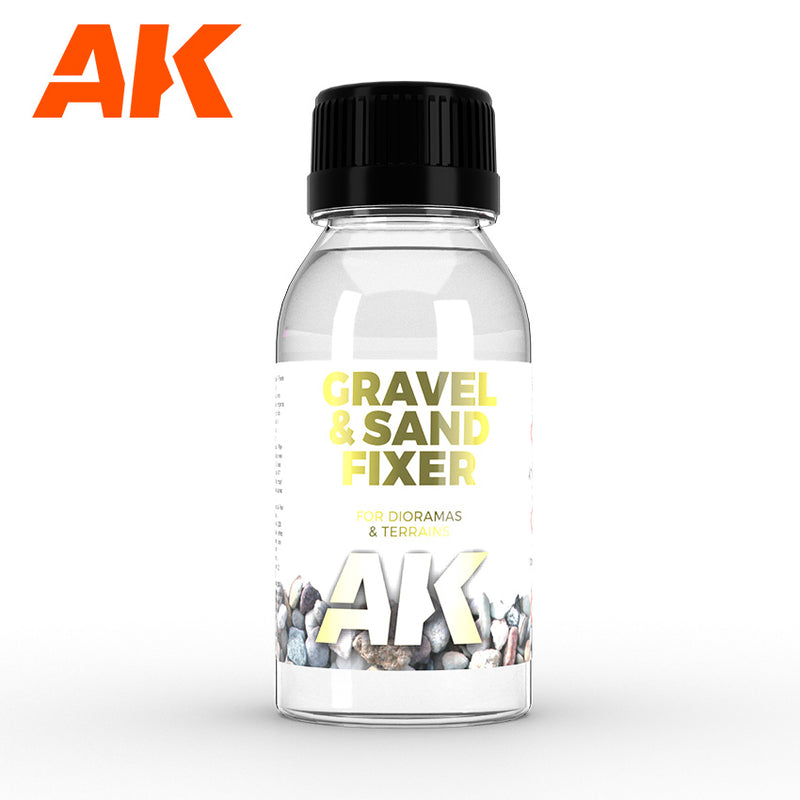 AK Interactive Auxiliary: Gravel and Sand Fixer (AK118)