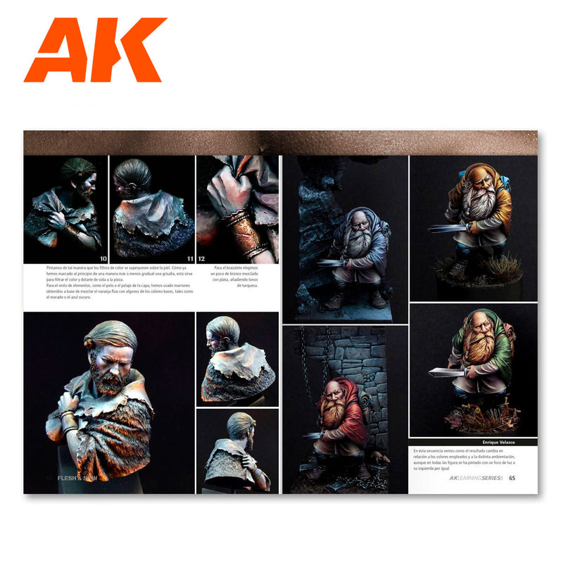 AK Interactive - Learning Series - Flesh & Skin