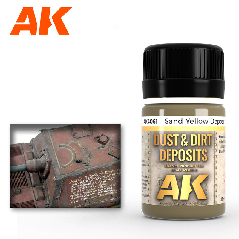AK Enamel Deposits: Sand Yellow (AK4061)