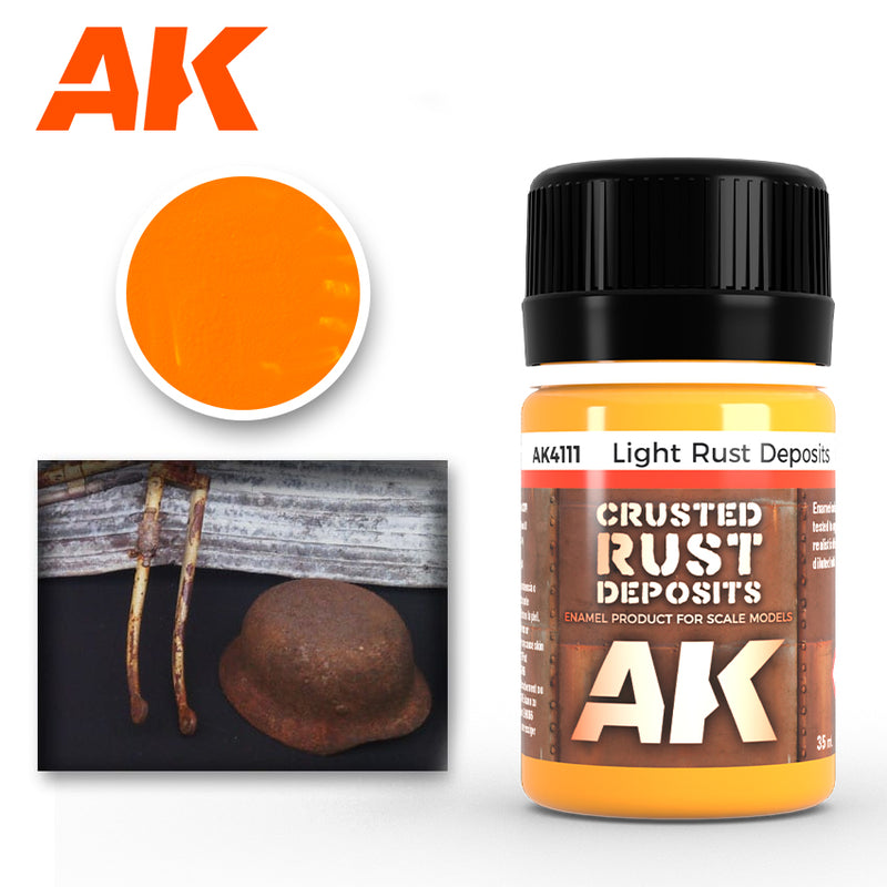 AK Enamel Deposits: Light Rust (AK4111)