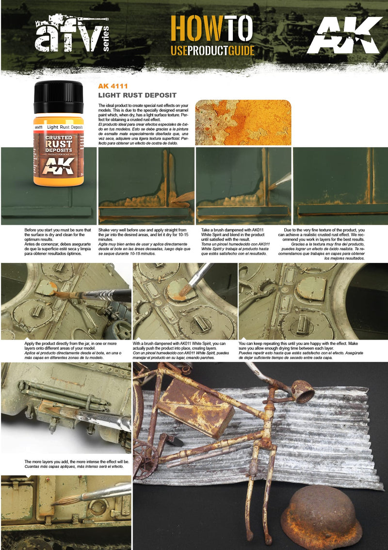AK Enamel Deposits: Light Rust (AK4111)