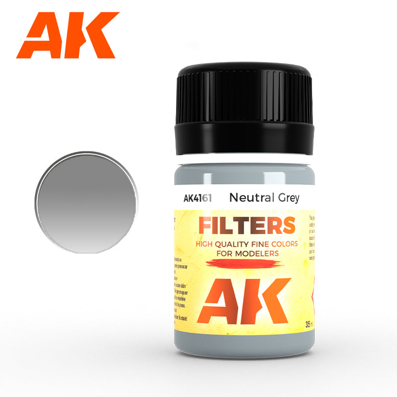 AK Enamel Filters: Neutral Grey (AK4161)