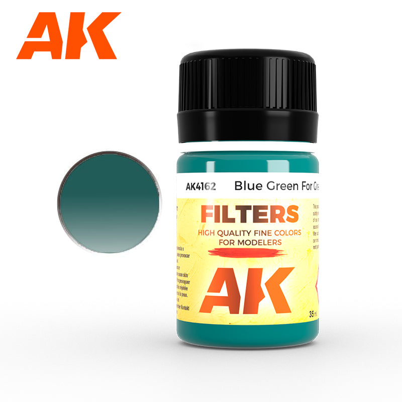 AK Enamel Filters: Blue-Green (AK4162)