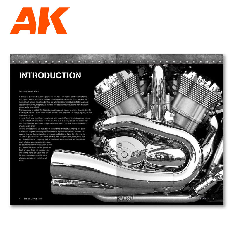 AK Interactive - Learning Series - Metallics Vol. 1