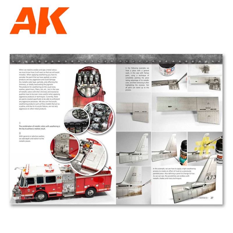 AK Interactive - Learning Series - Metallics Vol. 1