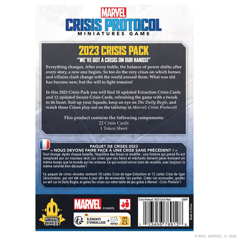 Marvel Crisis Protocol - 2023 Crisis Pack ( CA09 )