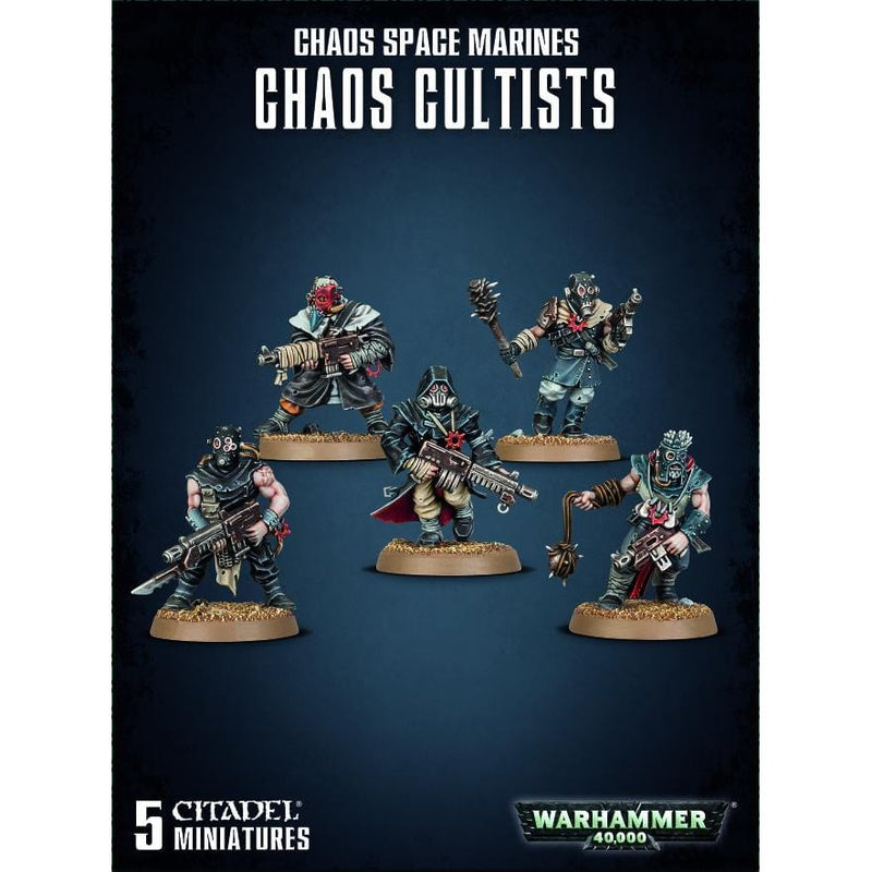 Chaos Space Marines Chaos Cultists ( 35-34-N )