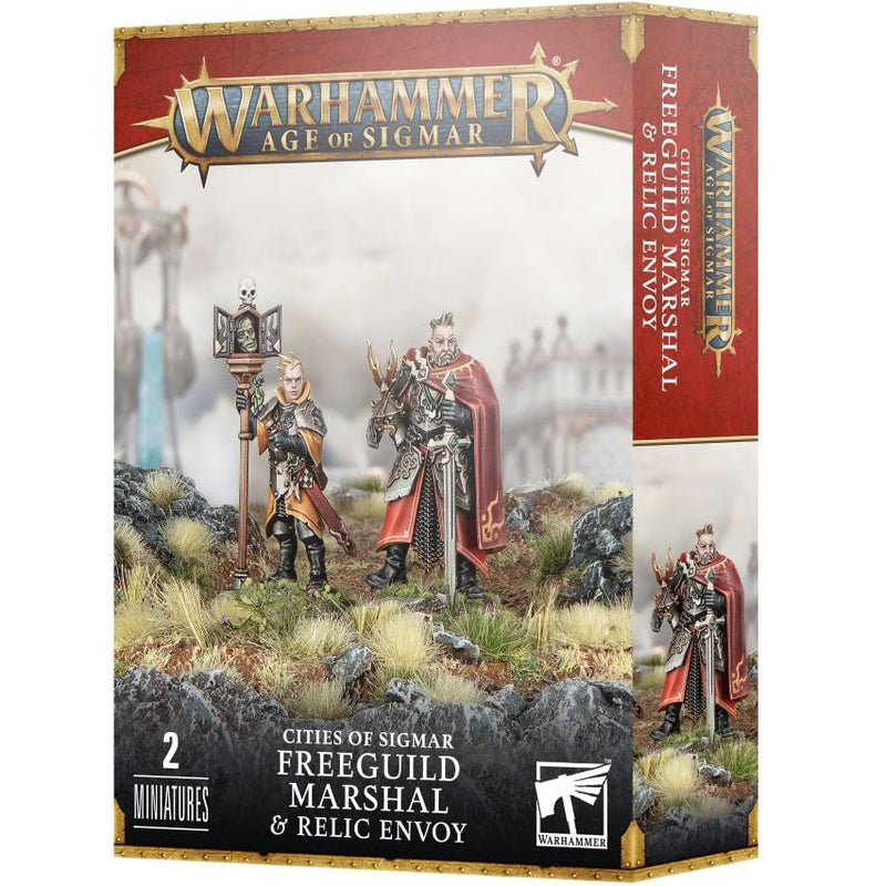 Cities of Sigmar Freeguild Marshal and Relic Envoy ( 86-25-W )