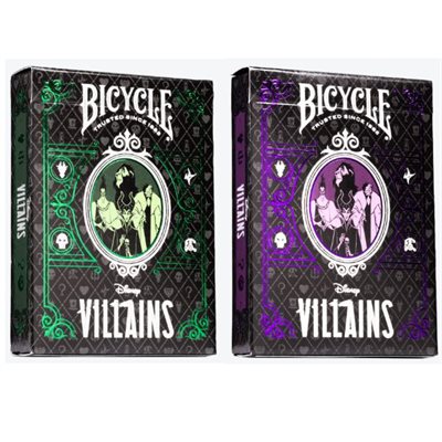 Playing Cards Bicycle Disney Villains