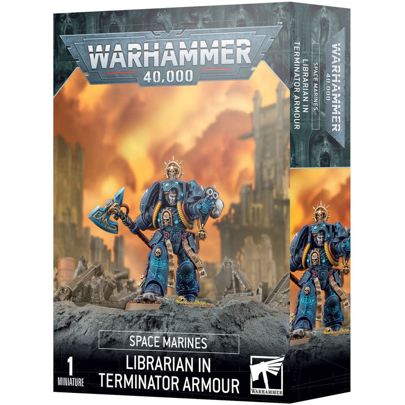 Space Marines Librarian in Terminator Armour ( 48-06 ) - Used