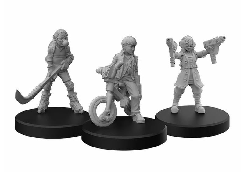 Cyberpunk Red Unpainted Minis - Generation Red A