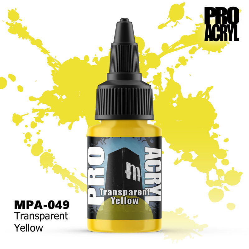 Pro Acryl - Transparent Yellow (MPA-049)