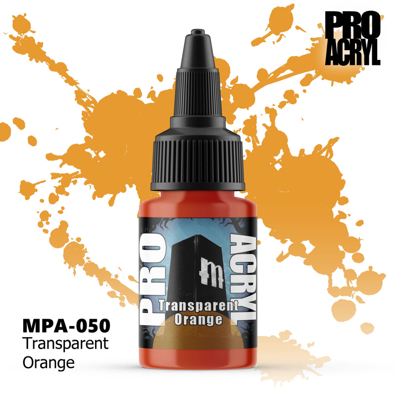 Pro Acryl - Transparent Orange (MPA-050)