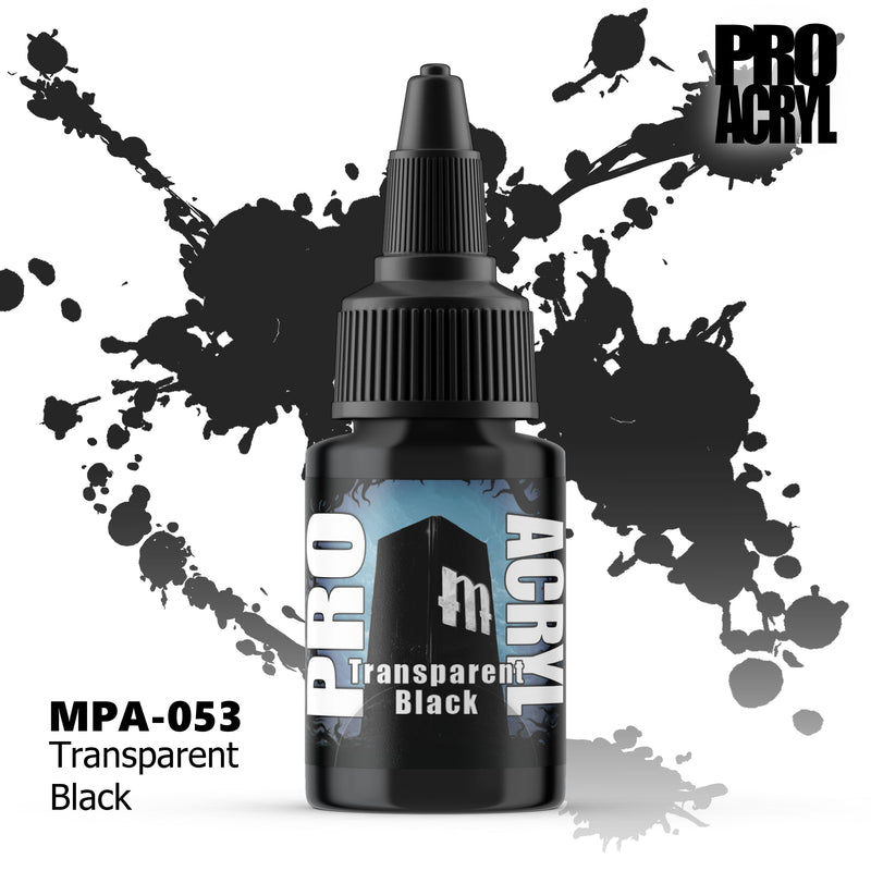 Pro Acryl - Transparent Black (MPA-053)
