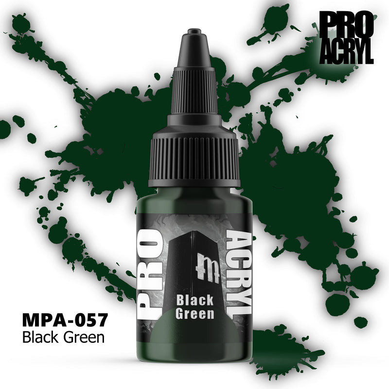Pro Acryl - Black Green (MPA-057)